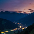 Sunset in Valtellina: Valdidentro